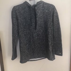 Fabletics- sweatshirt with hood and side zip